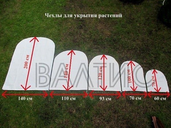 Чехол для укрытия растений
