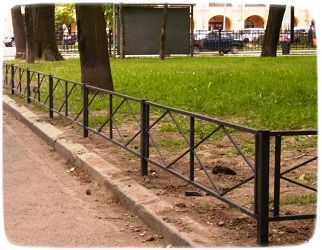 Тротуарные ограждения
